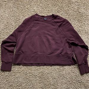 Nike Cropped Crewneck Size large